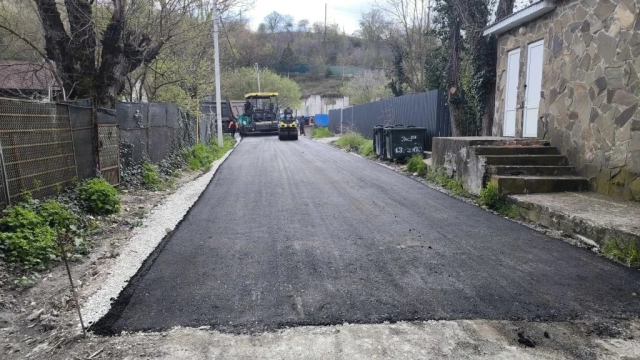 В селе Прасковеевка завершён капитальный ремонт улицы Партизанской 