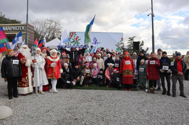 Новогоднее восхождение на Маркотх