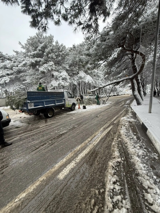 На проспекте Геленджикском устраняют последствия непогоды 
