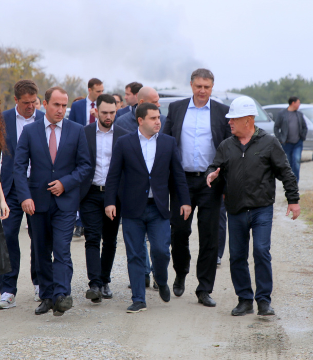 Заместитель министра строительства и ЖКХ РФ посетил с рабочим визитом Геленджик.
