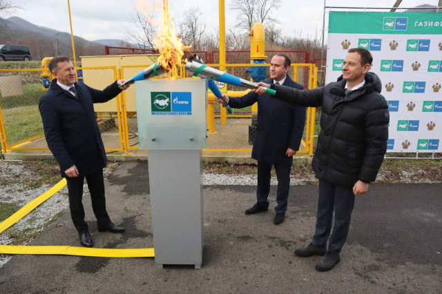 В села Пшадского округа Геленджика пришел газ