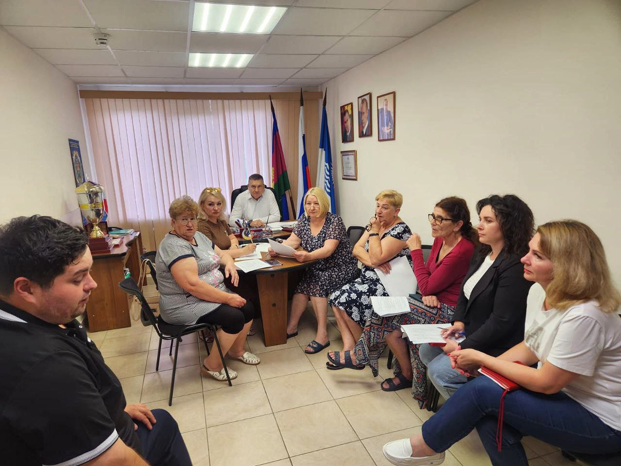 Работа на округе. Работа на округе.