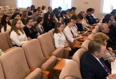 Молодогвардейцы на сессии Думы муниципального образования город-курорт Геленджик 