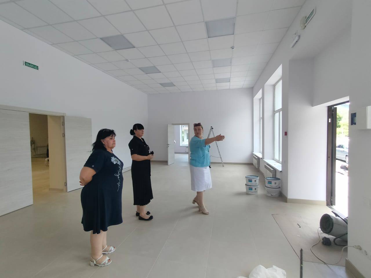 Близится к завершению капитальный ремонт клуба в селе Возрождение. Близится к завершению капитальный ремонт клуба в селе Возрождение.