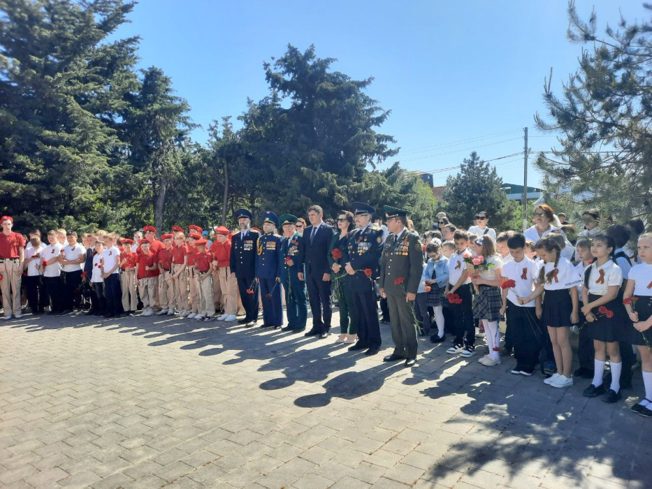 Дань памяти воинам, погибшим в Великой Отечественной войне