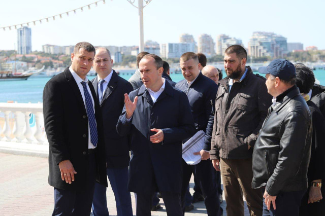 Глава Геленджика рассказал как прошел обход набережной