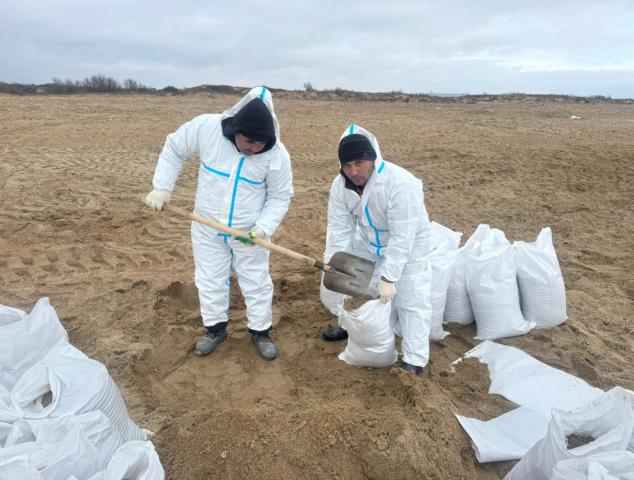 Волонтёры Геленджика продолжают очищать пляжи Благовещенской от мазута Волонтёры Геленджика продолжают очищать пляжи Благовещенской от мазута