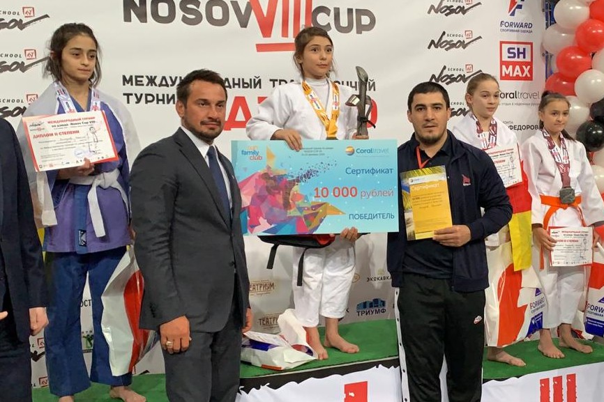 Юная дзюдоистка из Геленджика заняла первое место на международном турнире