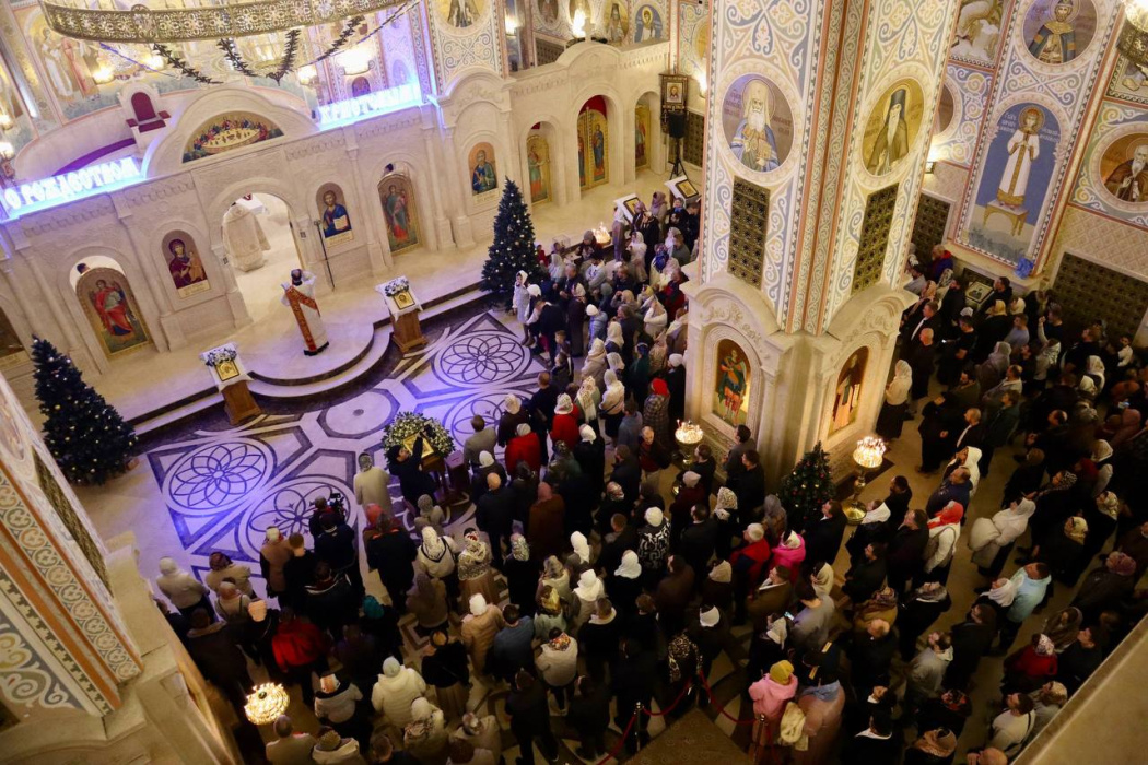 В храмах Геленджика прошли Рождественские богослужения