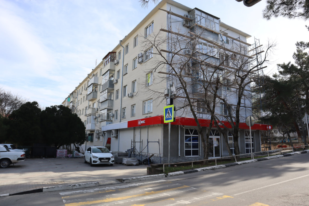 В Геленджике продолжается капремонт многоквартирных домов 