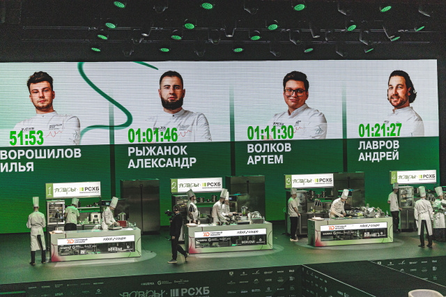 В Геленджике определили четырёх финалистов Национального конкурса молодых поваров «Лавры»