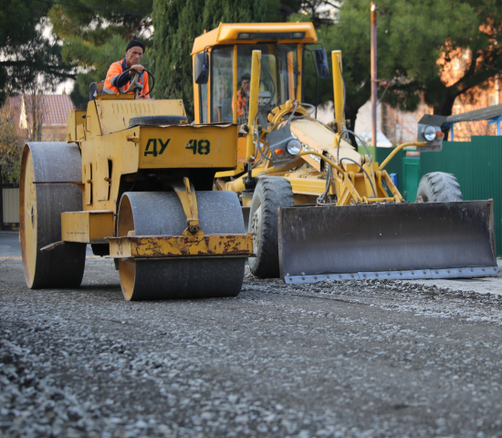 В Геленджике отремонтируют более 10000 квадратных метров гравийных дорог