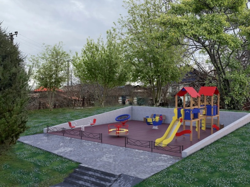 Благоустройство детской площадки и зоны отдыха в хут.Бетта»