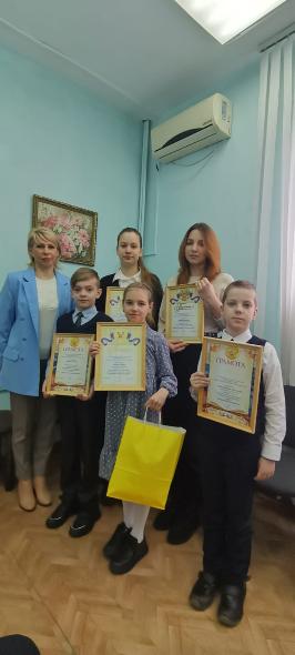 Награждение победителей конкурса детского рисунка