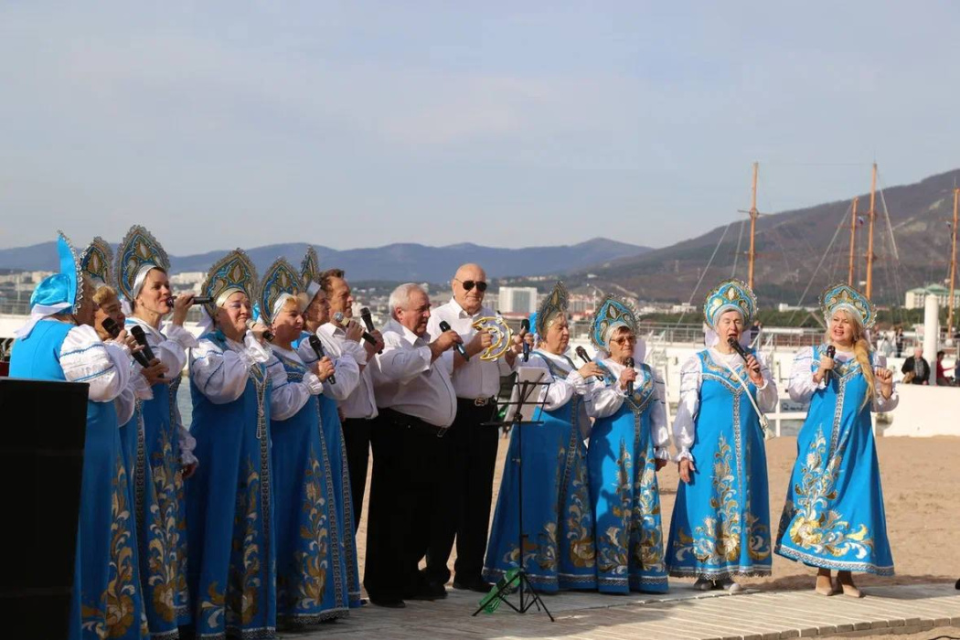 Зимние пляжи Геленджика приветствуют гостей