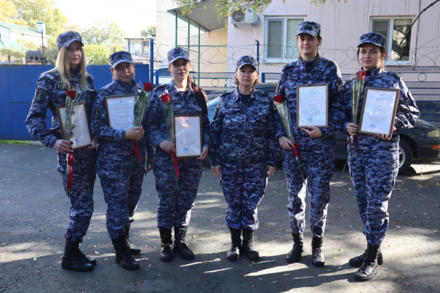 В Геленджике отметили 73-ю годовщину образования Росгвардии