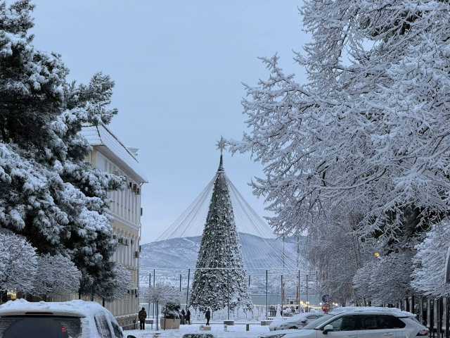Зима в Геленджике❄️