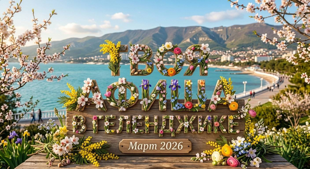 Твой план на март в Геленджике! 