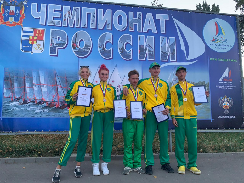 Яхтсмены Геленджика - на пьедестале победы чемпионата России