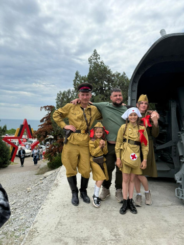 Патриотический автопробег в Геленджике