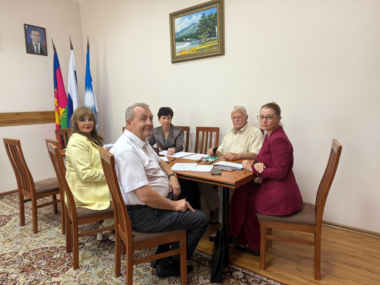 Заседание экологической рабочей группы. 
