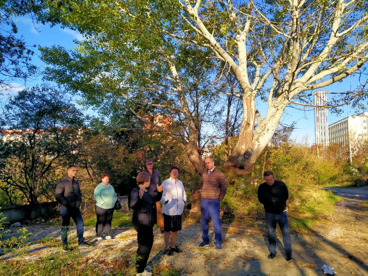 Благоустройство территории после сноса гаражей на Полевой, 53.