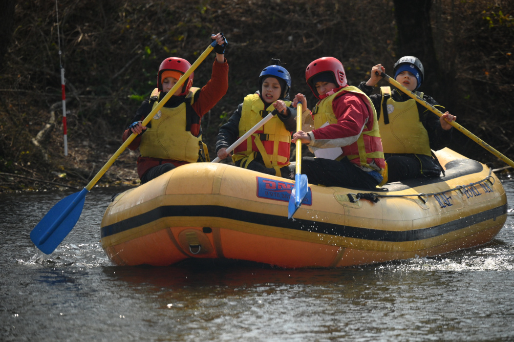 Впервые в Геленджике прошли соревнования по рафтингу и водному туризму