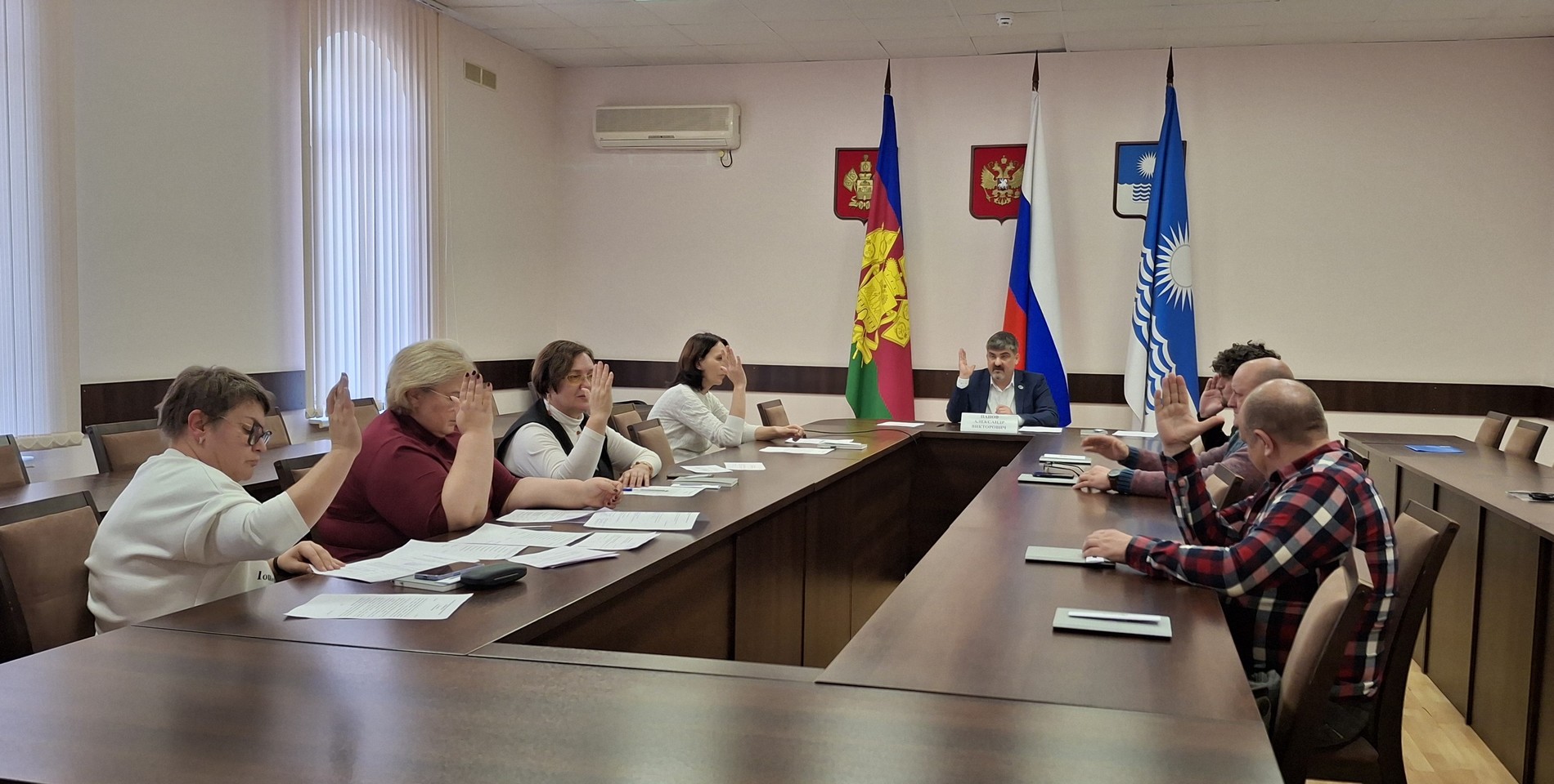 Заседание территориальной  избирательной комиссии Геленджикская