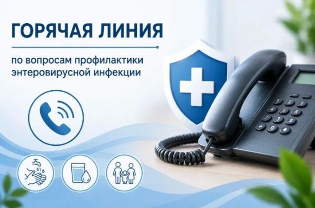 «Проведение «горячей линии» и консультаций по вопросам профилактики энтеровирусной инфекции»