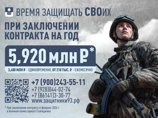 Служба по контракту — дело для настоящих мужчин