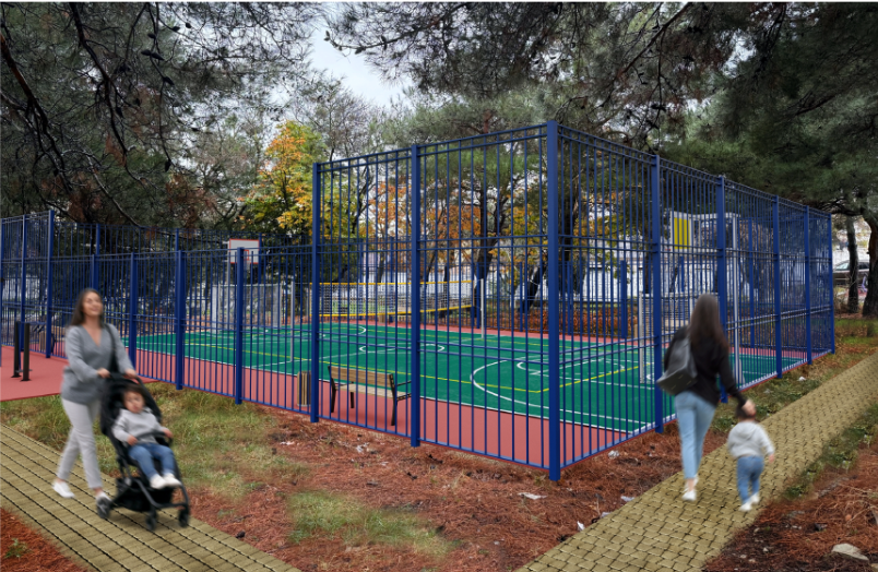 «Благоустройство спортивной зоны на ул.Солнечной»