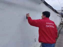 РЕЙДЫ ПО ЗАКРАШИВАНИЮ ЗАПРЕЩЕННЫХ НАДПИСЕЙ