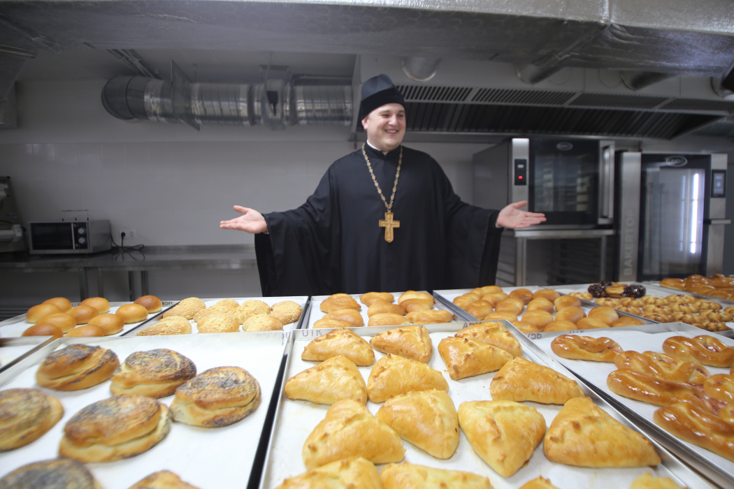 В Соборе Андрея Первозванного открылась своя пекарня