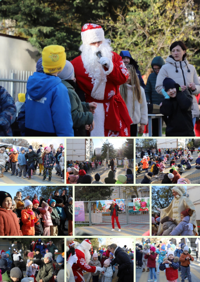 В Геленджике стартовала череда новогодних праздников для детей