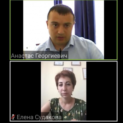 Анастас Николаиди и Елена Судакова провели онлайн - лекцию