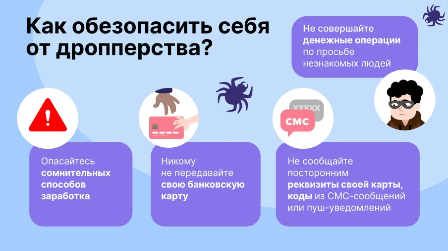 «АнтиДроп»: расскажи друзьям, как не стать соучастником мошенников 