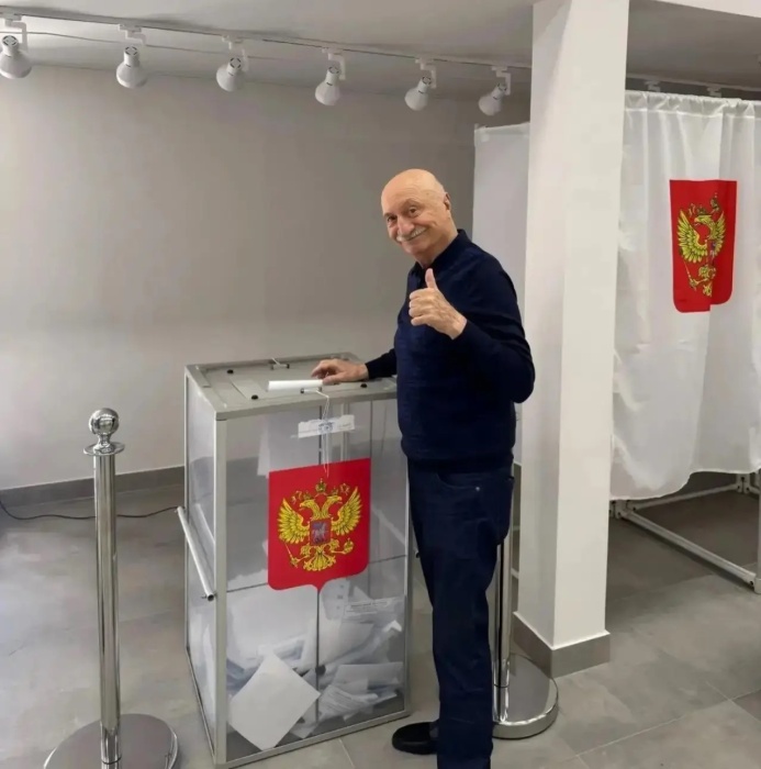 Сегодня свой выбор сделал Почётный гражданин Геленджика Фотий Иванович Эксизов 