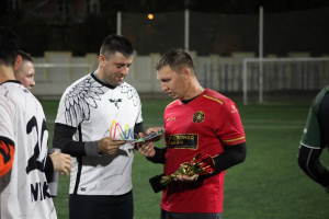 Товарищеский матч по футболу между командами СМД