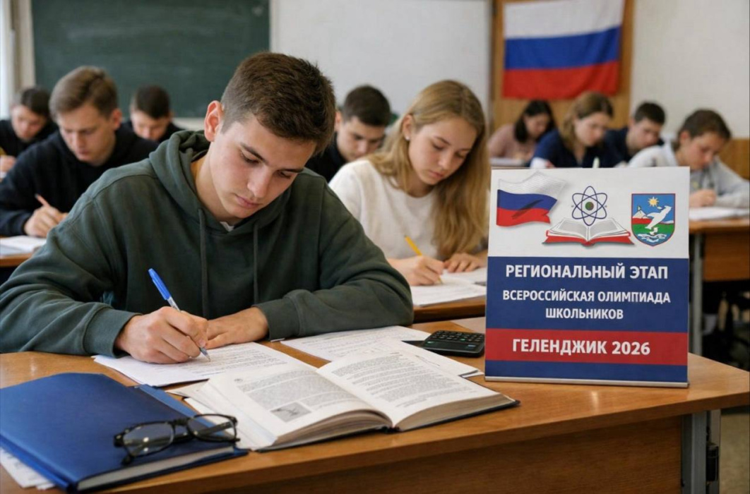 Геленджик участвует в региональном этапе Всероссийской олимпиады школьников