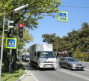 Ещё один новый светофор появился на улице Луначарского