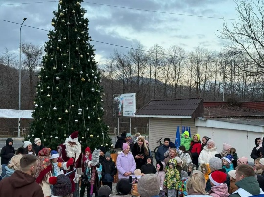 Новый год в каждый двор в селе Михайловский перевал