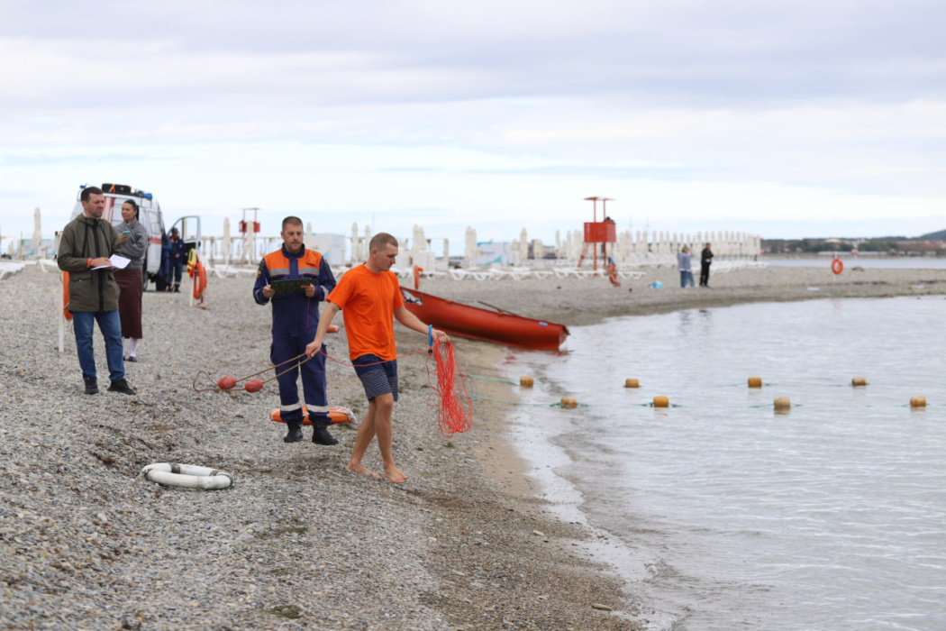 Лучшего спасателя края определяли в Геленджике Лучшего спасателя края определяли в Геленджике