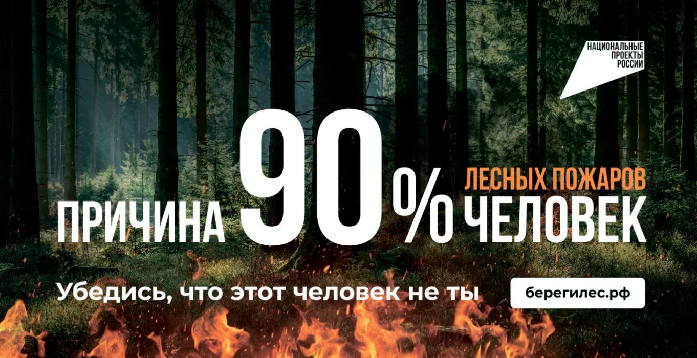 Берегите природу от огня!