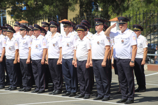 В Геленджике отметили 300-летие российской полиции