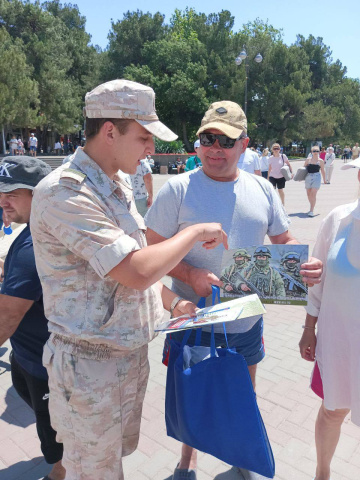 В Геленджике работал мобильный пункт 