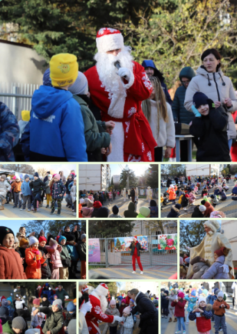 В Геленджике стартовала череда новогодних праздников для детей