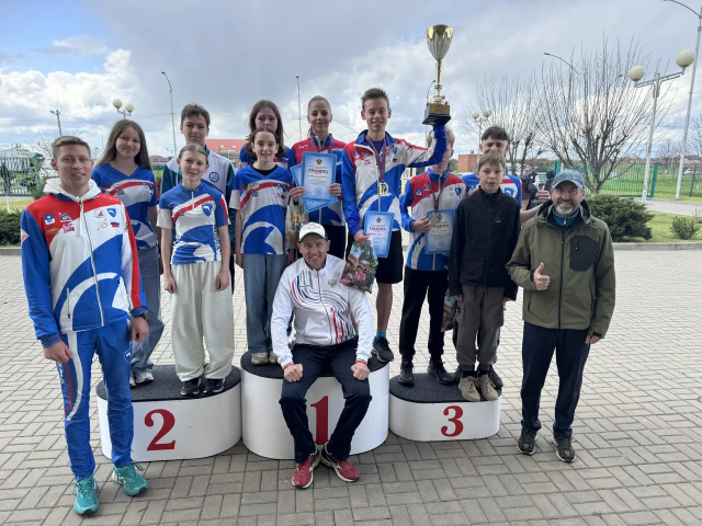 Команда Геленджика взяла золото Спартакиады Кубани по спортивному ориентированию