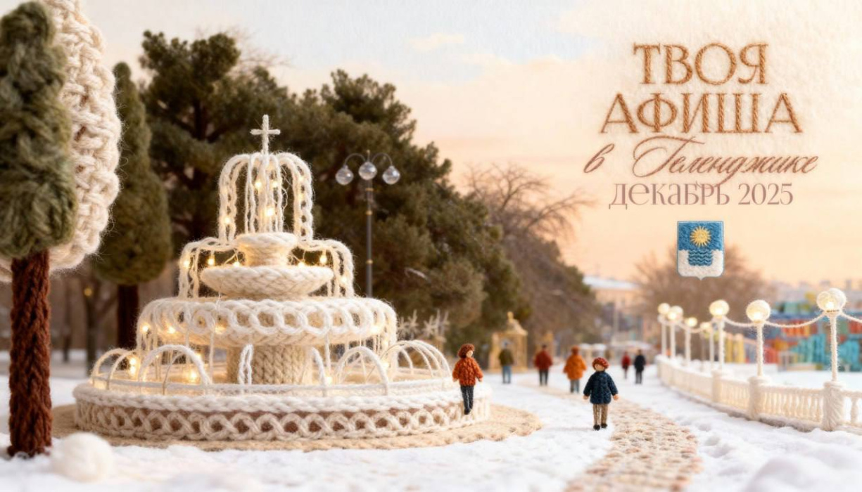 ГЕЛЕНДЖИК: КУРОРТНАЯ АФИША ДЕКАБРЯ 2025 – ПРЕДВКУШЕНИЕ НОВОГО ГОДА!