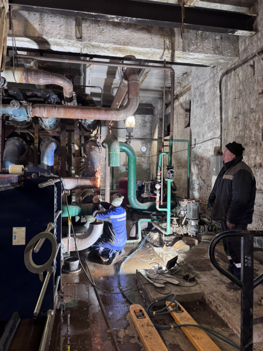 В Геленджике улучшают качество подачи отопления