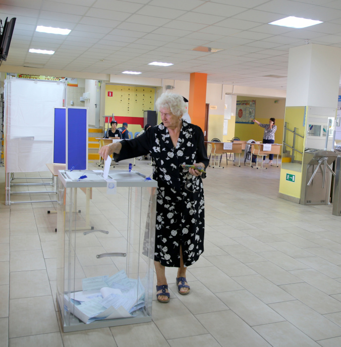 Геленджичане голосуют на выборах